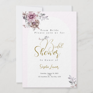 Anúncio Bridal Shower Invitation Card