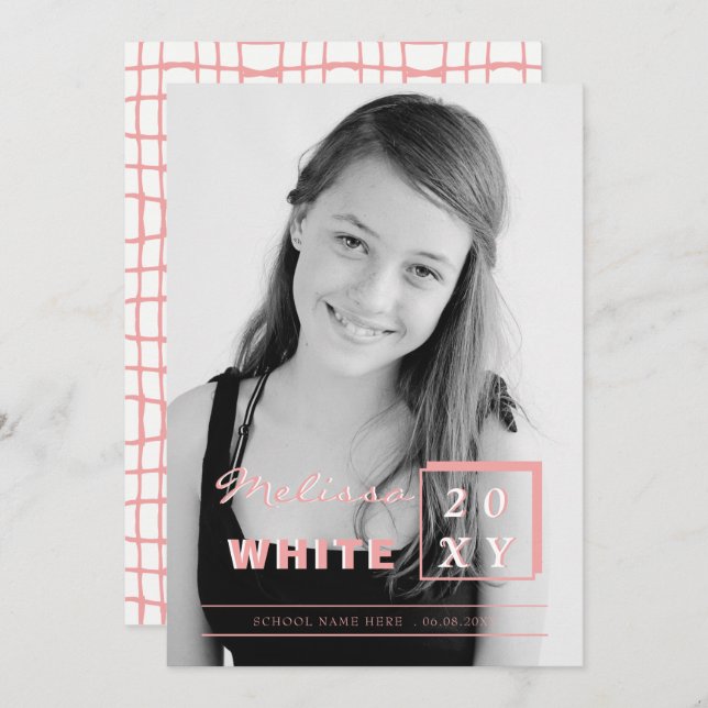 anúncio brilhante de graduação futura (Frente/Verso)