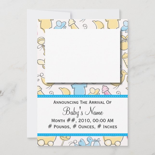 Anúncio Brinquedos do Baby Boy (Frente)