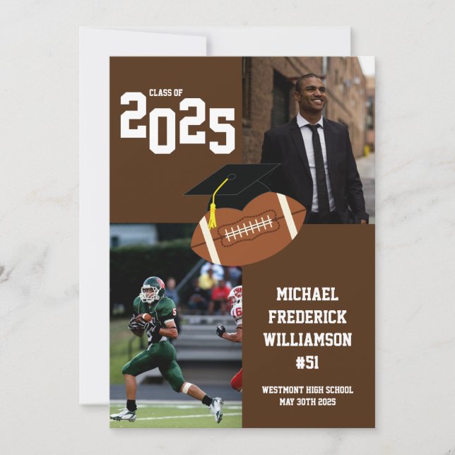 Anúncio Brown do Futebol Graduado (Frente)