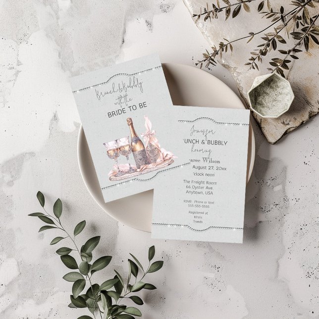 Anúncio Brunch e Bubble com a Noiva a Ser (Criador carregado)