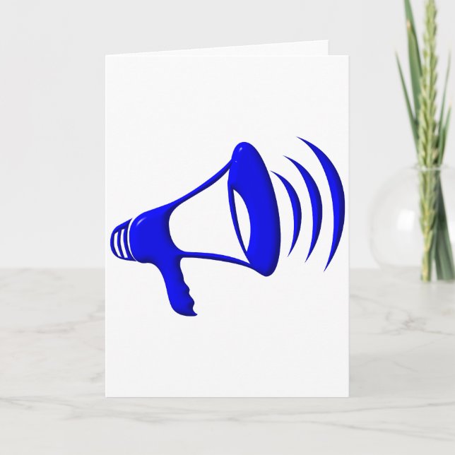 Anúncio Bullhorn - Adicionar suas próprias palavras (Frente)