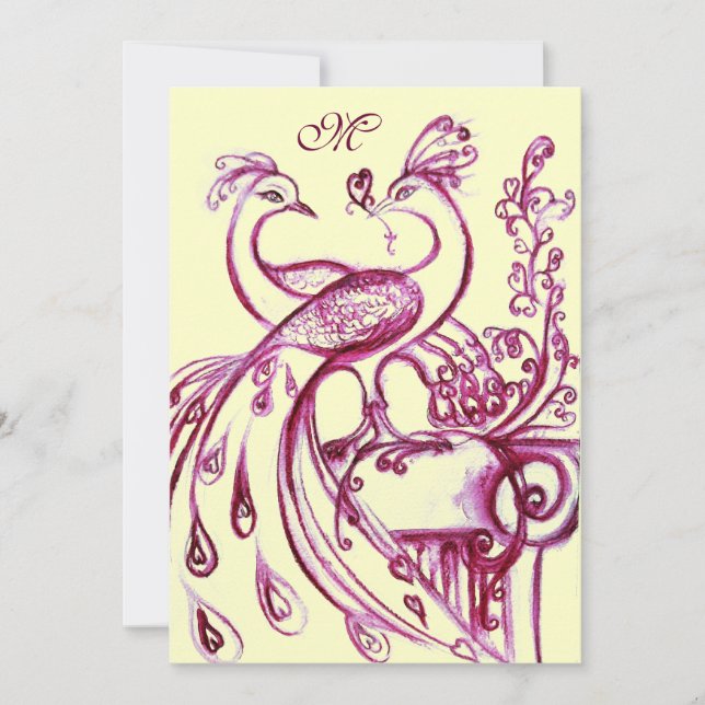 Anúncio CACHORAS NO AMOR MONOGRAMA 2 ouro rosa vermelho (Frente)