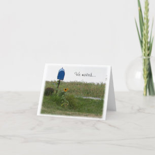 Anúncio Caixa de Correio e Girassol Nós Mudamos de Vazio