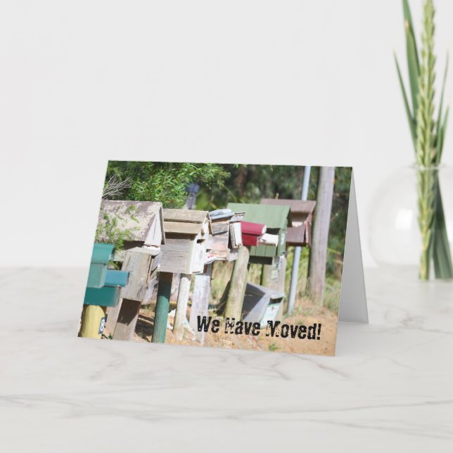 Anúncio Caixas de correio velhas envelhecidas em madeira p (Frente)