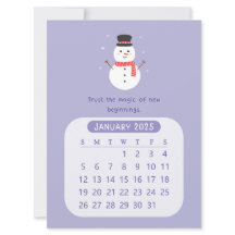 Calendário Mensal de Motivação Kawaii de Janeiro d