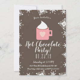 Anúncio Camfire Hot Chocolate e Flocos de Neve