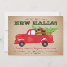 Caminhão de Natal em Declínio Movimento Festivo