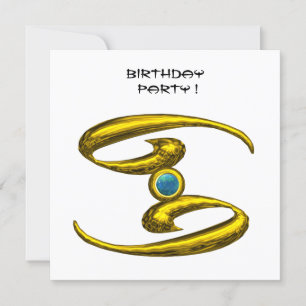 Anúncio CANCER Dourado ZODIAC ANIVERSÁRIO JUDAEL AZUL OPAL