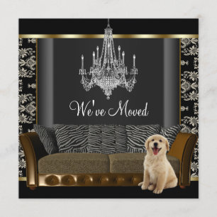 Anúncio Candelabro Dourado Mudança de Endereço Damasko Pre