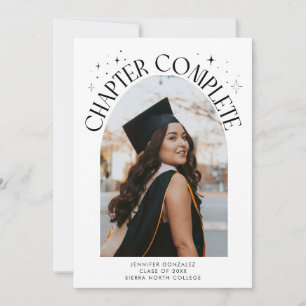 Anúncio Capítulo Completo Foto com Arco Branco Grad