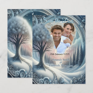 Anúncio Capturar a cena de inverno da arte e cristais de n