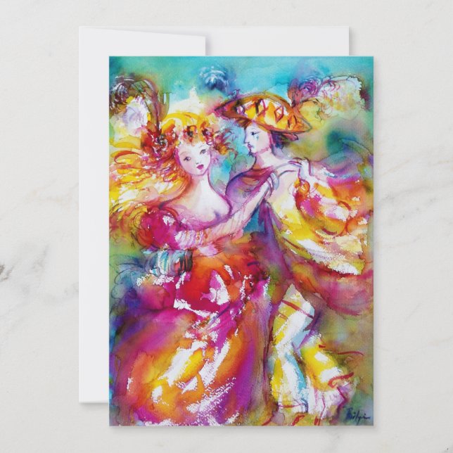 Anúncio CARNIVAL DANÇA 2, azul-rosa vibrante (Frente)