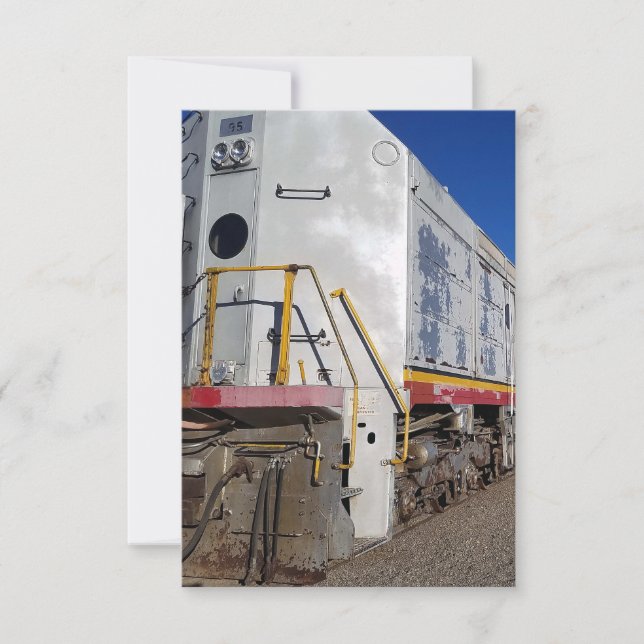 Anúncio Carro de comboio um (Frente)