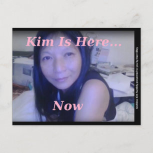 Anúncio Cartão postal da Deusa Kim de Dan Cilley