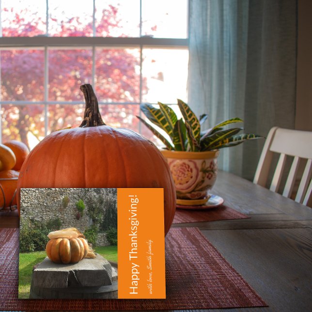 Anúncio Cartão postal de apresentação de fotos de Ação de  (Criador carregado)