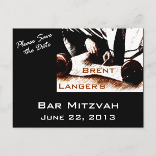 Anúncio Cartão postal de Bar Mitzvah