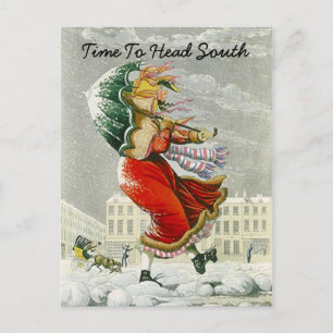 ANÚNCIO CARTÃO POSTAL DE ENDEREÇO DO INVERNO DE SNOWBIRD