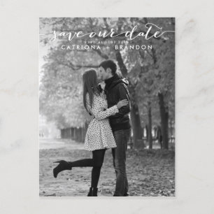 Anúncio Cartão postal de foto com data de salvamento de es