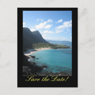 Anúncio Cartão postal de Hawaii para salvar a data