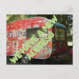 Anúncio Cartão Postal de Mudança de Endereço