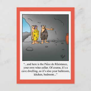 Anúncio Cartão postal de novo e engraçado