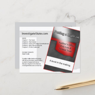 Anúncio Cartão postal político de Oklahoma