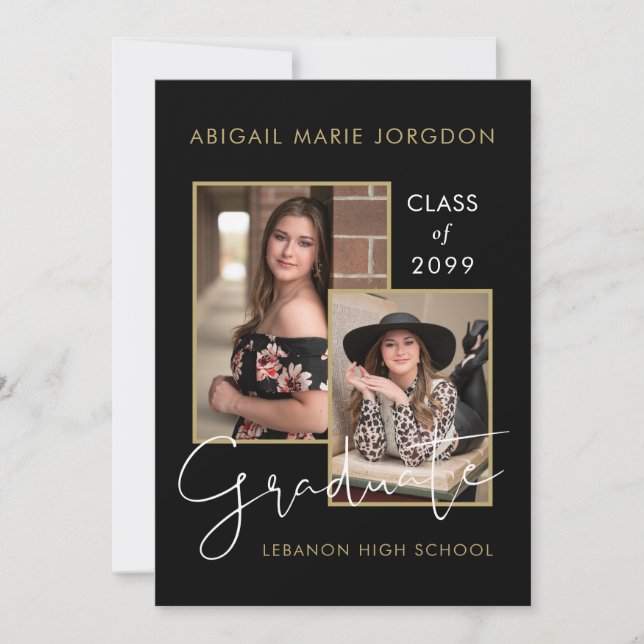 Anúncio Casa Aberta De Graduação De Fotos 2023 (Frente)