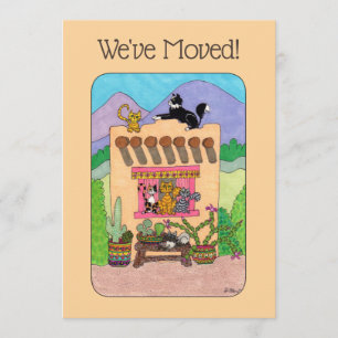 Anúncio Casa & gatos alaranjados de Adobe que movem o