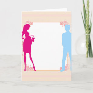 Anúncio casal esperando bebê