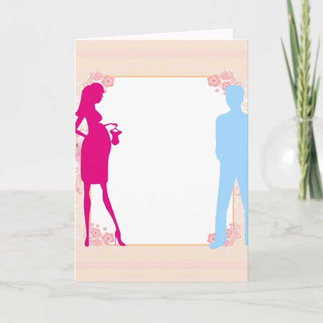 Anúncio casal esperando bebê (Frente)