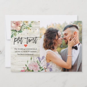 Anúncio Casamento Adiado Mudar A Foto Do Twist De Datas