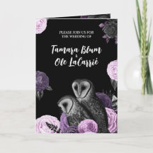 Casamento de Corujas Góticas