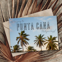 Casamento de Punta Cana Beach Salvar a Data