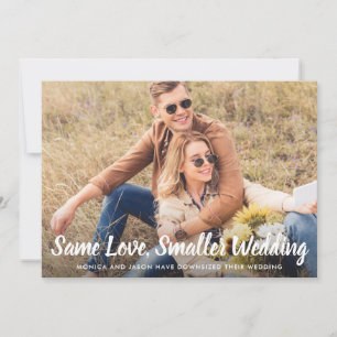 Anúncio Casamento Menor Mesmo Amor Foto Clássico Azul