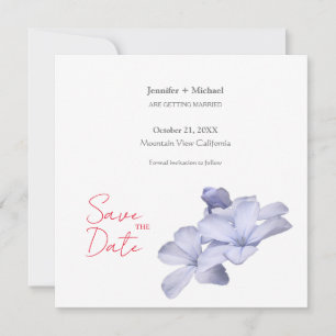Anúncio Casamento Minimalista Caligrafia Floral 