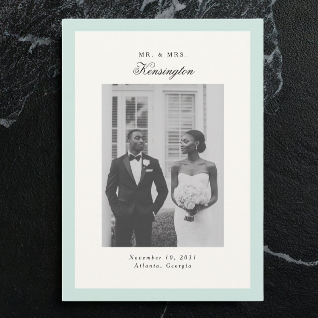 Anúncio Casamento Verde Da Imagem Da Imagem Da Caligrafia  (Criador carregado)