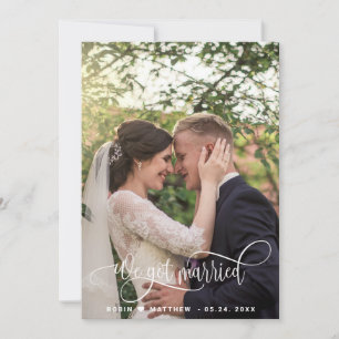 Anúncio Casamo-Nos, Casamento De Fotografias De Script Ele