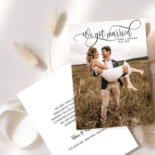 Anúncio Casamo-Nos, Casamento De Fotos Elegante