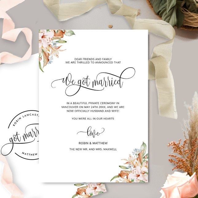 Anúncio Casamo-nos, Sangue Terreno, Casamento Casado (Criador carregado)