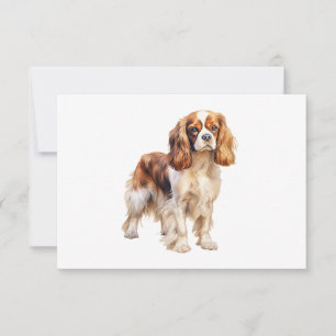 Anúncio Cavalier King Charles Spaniel impressão Dog art im