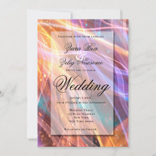 Anúncio Celebração de Brilho do Ano Novo  Casamento