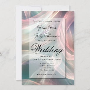 Anúncio Celebração de Glamour de Ano Novo Casamento