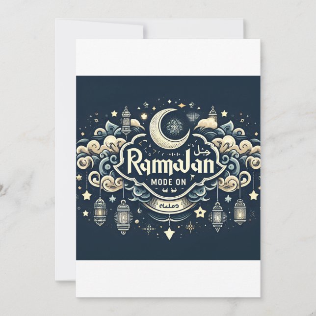 Anúncio Celebrar Ramadã com Modo RamadãOn (Frente)
