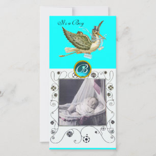 ANÚNCIO CHÁ DE FRALDAS DE ARMAZENAMENTO NADA MONOGRAMA