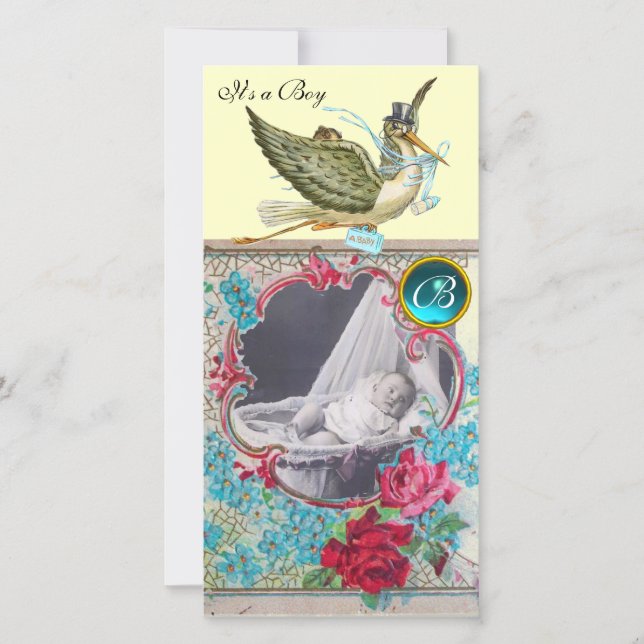 Anúncio CHÁ DE FRALDAS STORAGE MONOGRAM, Amarine creme (Frente)