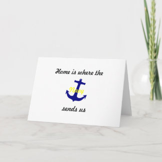 Anúncio change of address cards "navy"