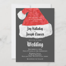 Chapéu Festivo de Natal Casamento de Natal