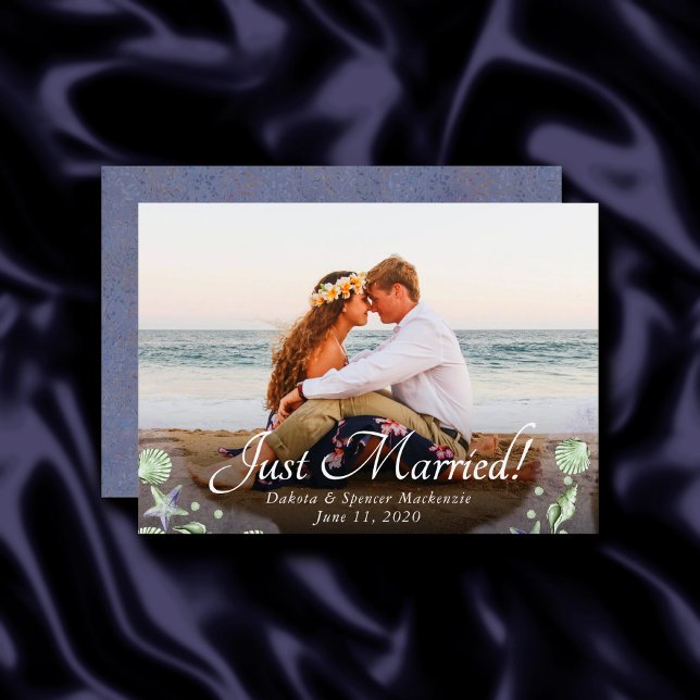 Anúncio Chic costal | Foto náutica roxa e verde (Criador carregado)