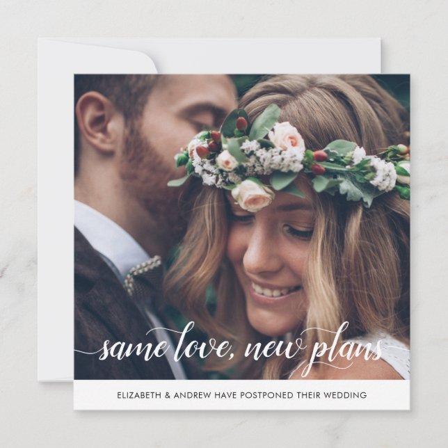 Anúncio Chic Mesma Ama Novos Planos Mudança de Data Foto (Frente)